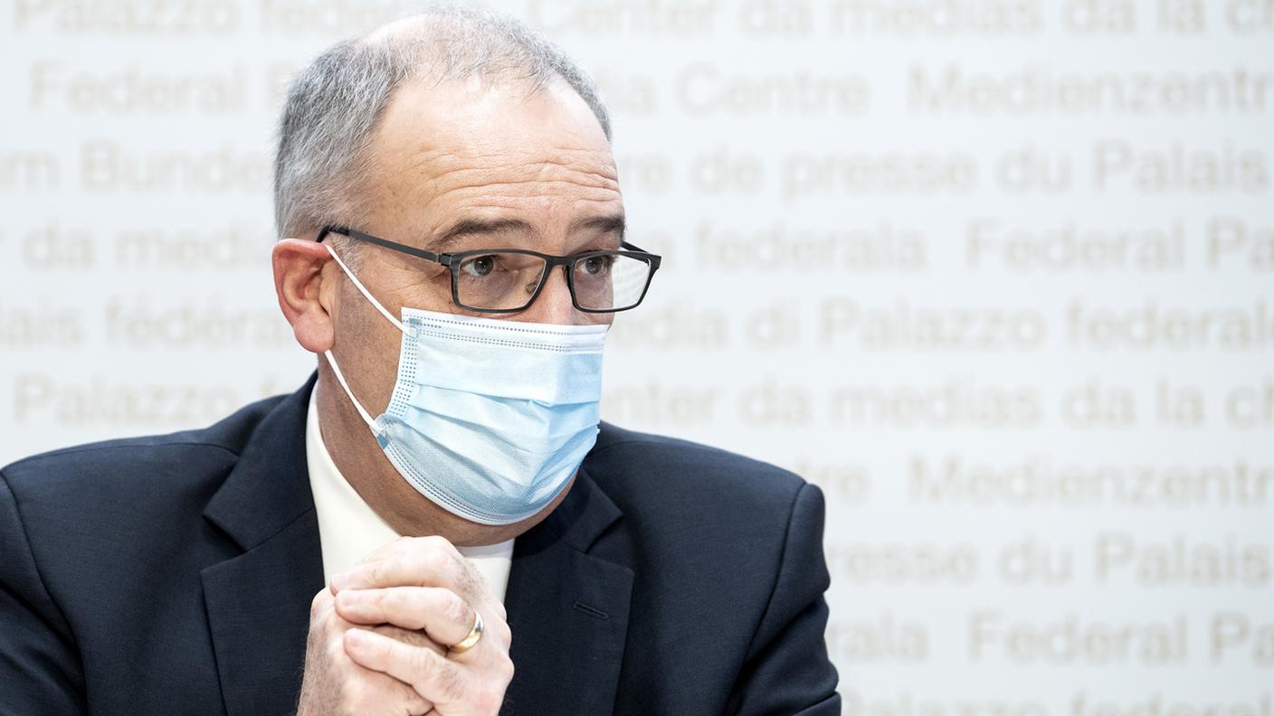 Il presidente della Confederazione Guy Parmelin