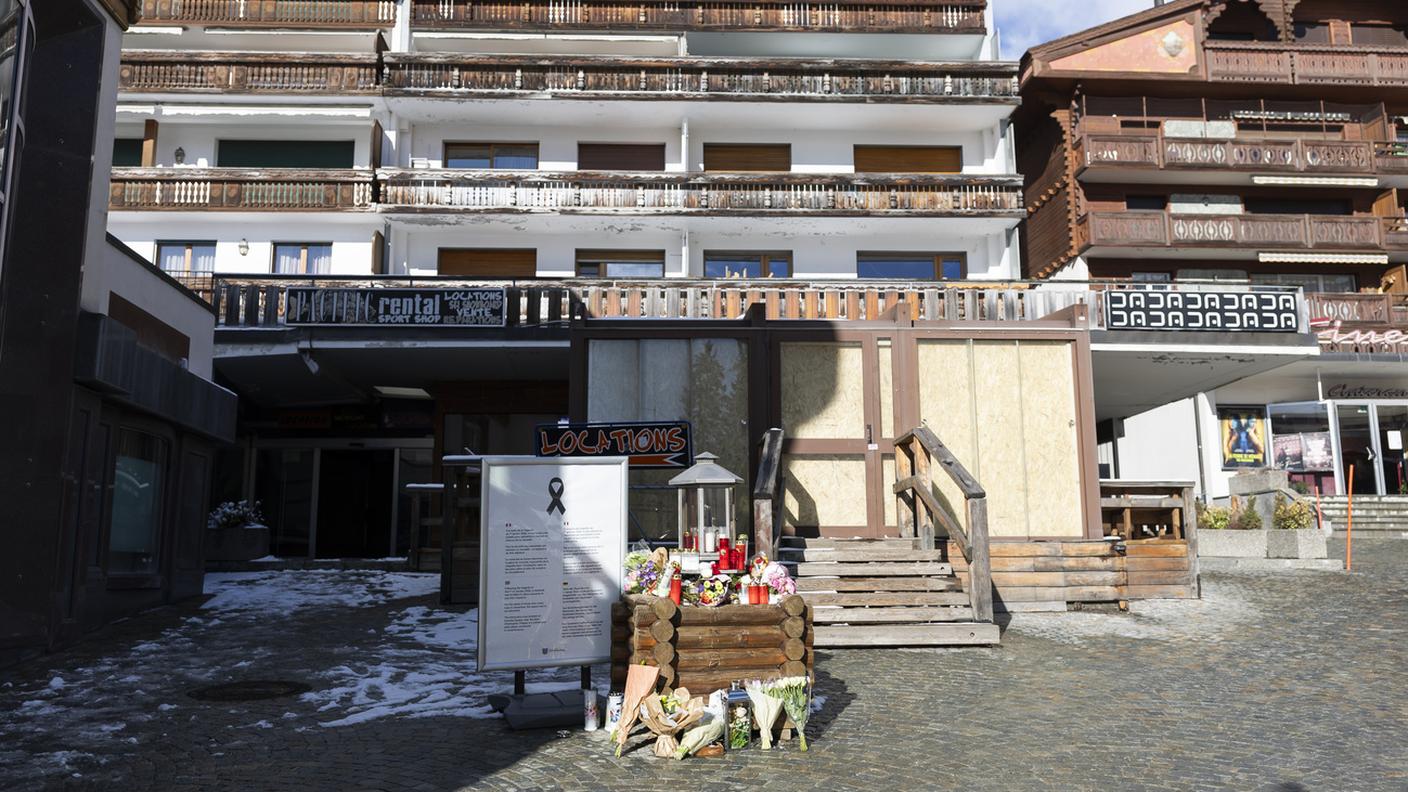 Il bar "Le Constellation" di Crans-Montana dove è avvenuto l'incendio