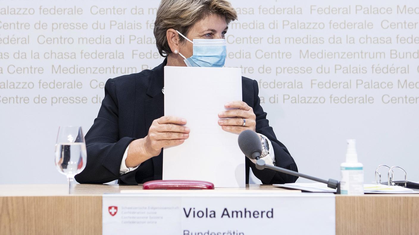 La consigliera federale Viola Amherd
