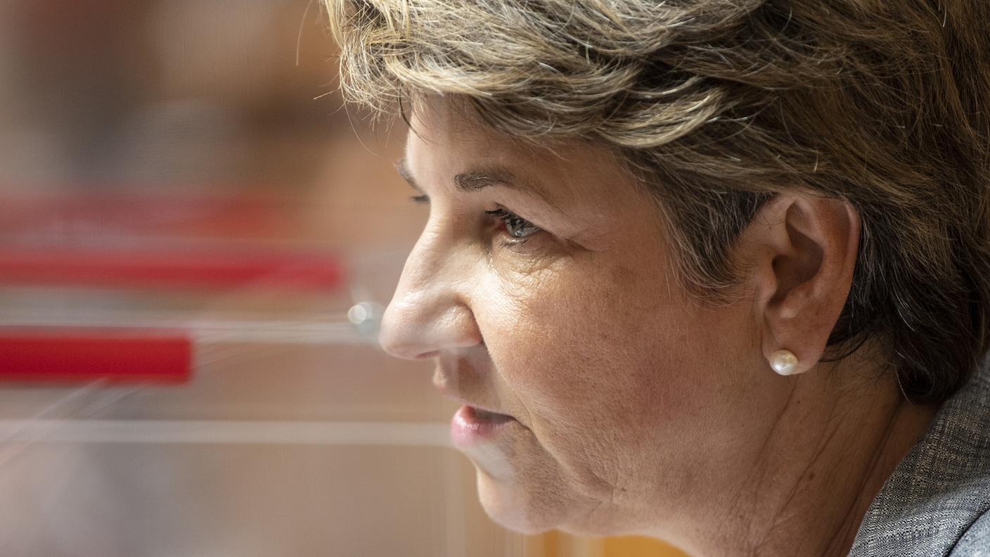 Il ministro della difesa Viola Amherd