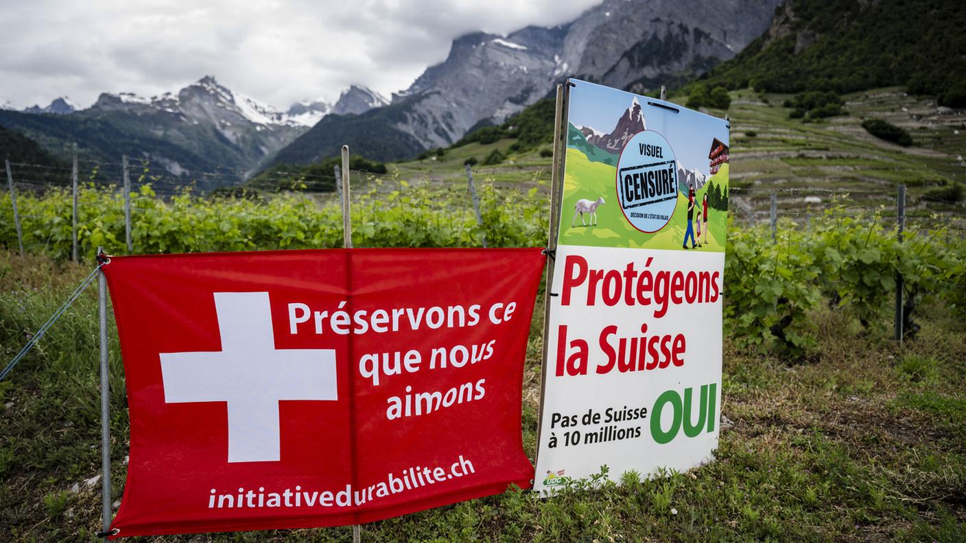 L'iniziativa dell'UDC in votazione a metà giugno suscita anche preoccupazione in seno all'UE