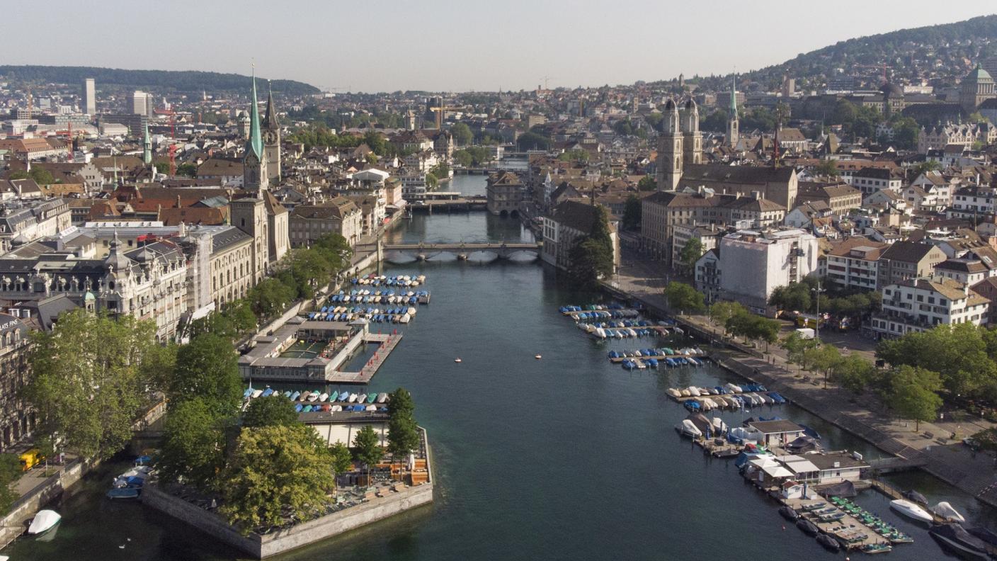 La Limmat a Zurigo