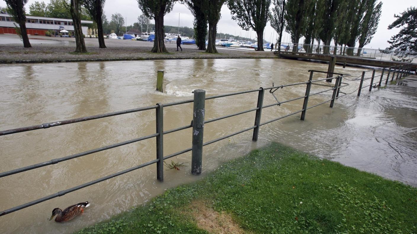 Livello record per il lago di Bienne