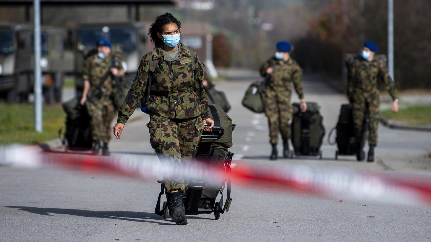 Le donne nell'esercito non raggiungono l'1%