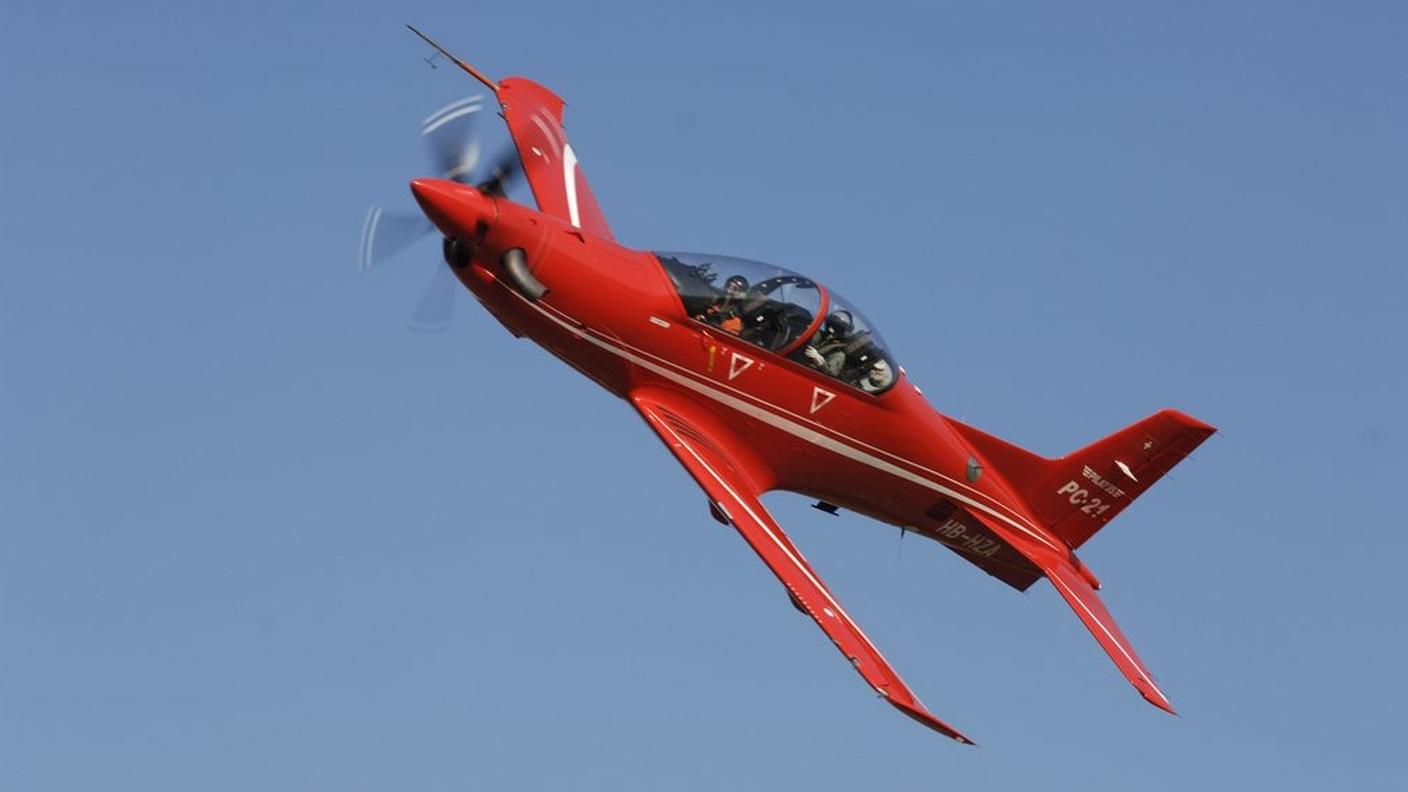 Un PC-21: la Svezia potrebbe comprarne una ventina