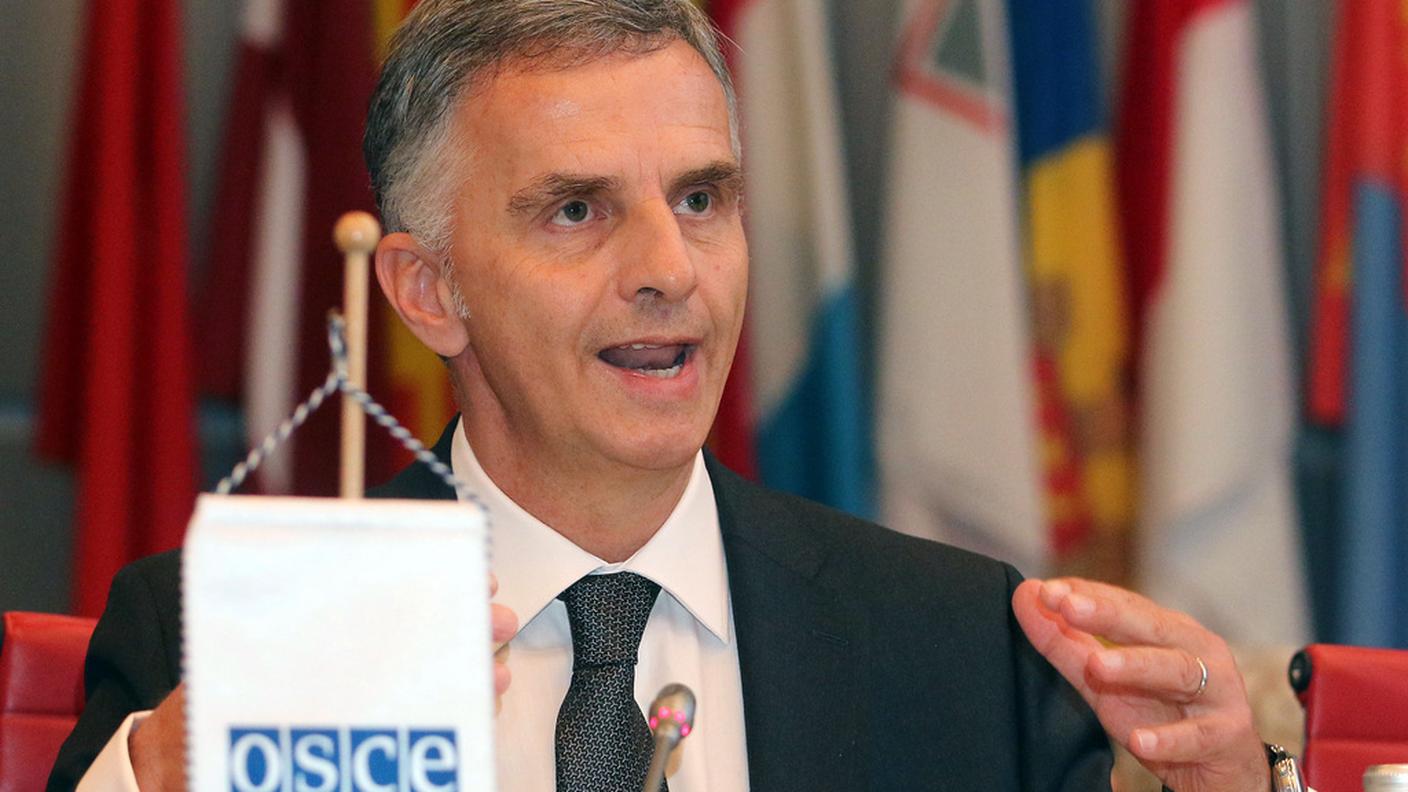 Didier Burkhalter. La Svizzera è presidente di turno dell'OSCE