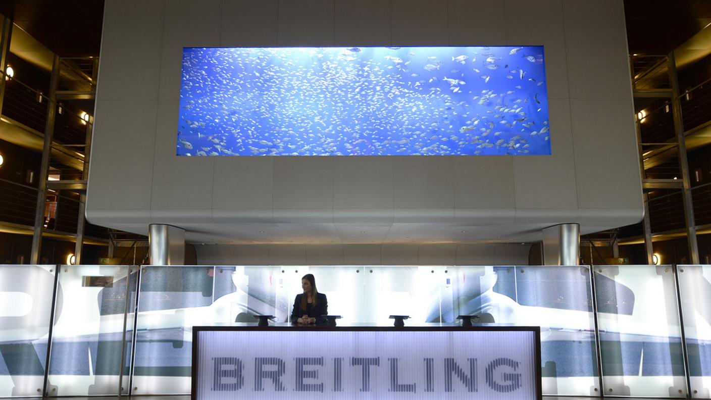 L'acquario della Breitling