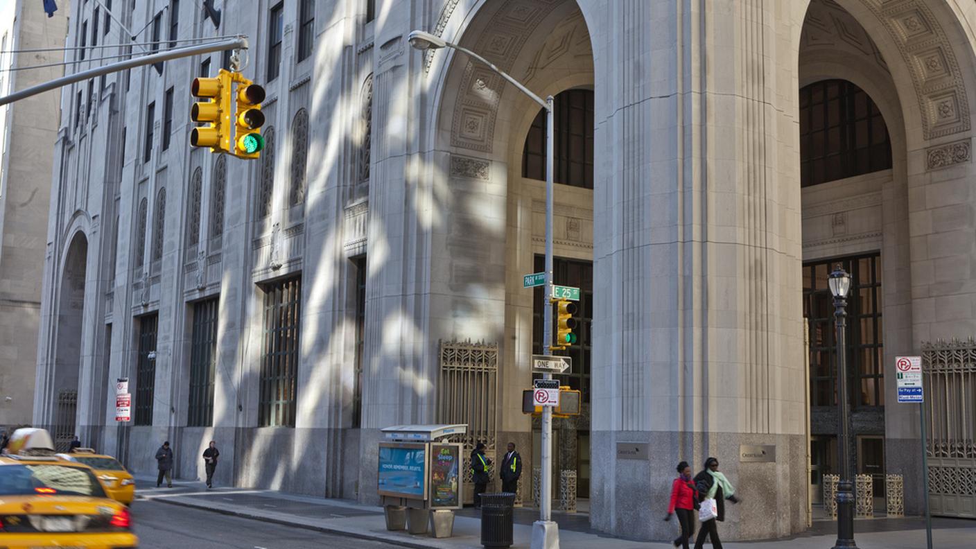 La sede di Credit Suisse a New York