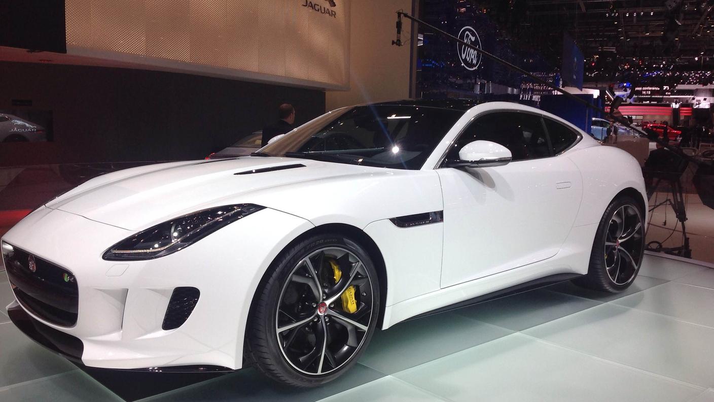 La Jaguar F-Type coupé