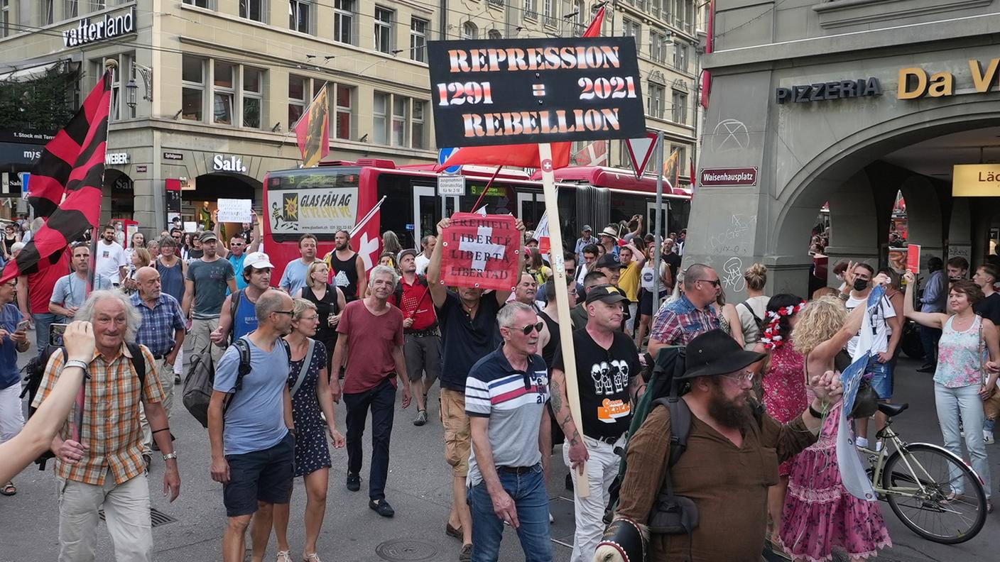 In corteo per la città