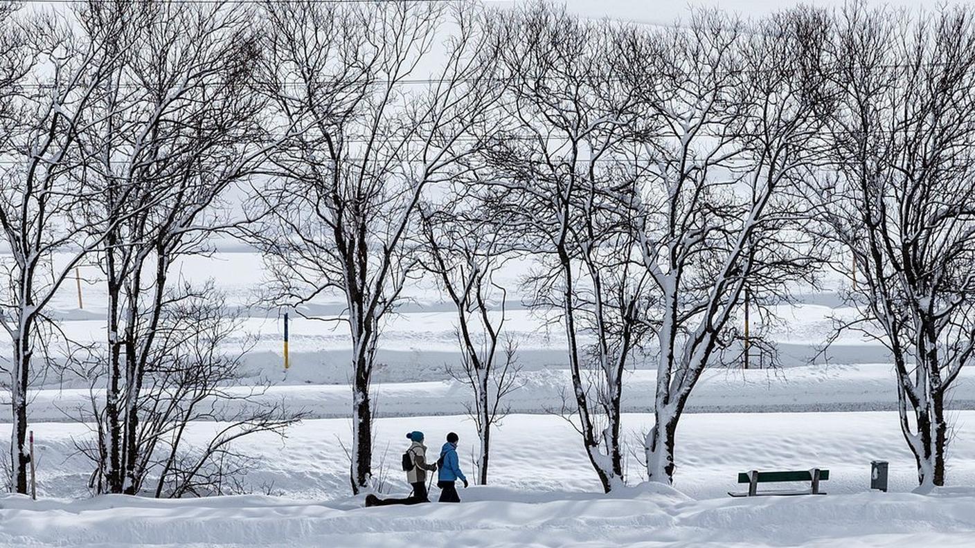 L'aria quest'inverno è più pulita del solito