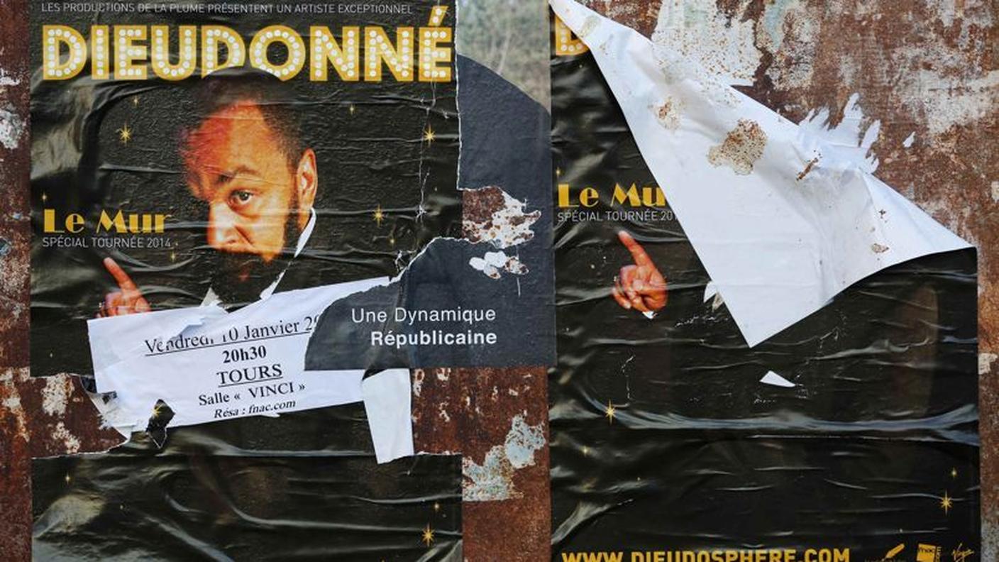 Dieudonné proibito ovunque, o quasi