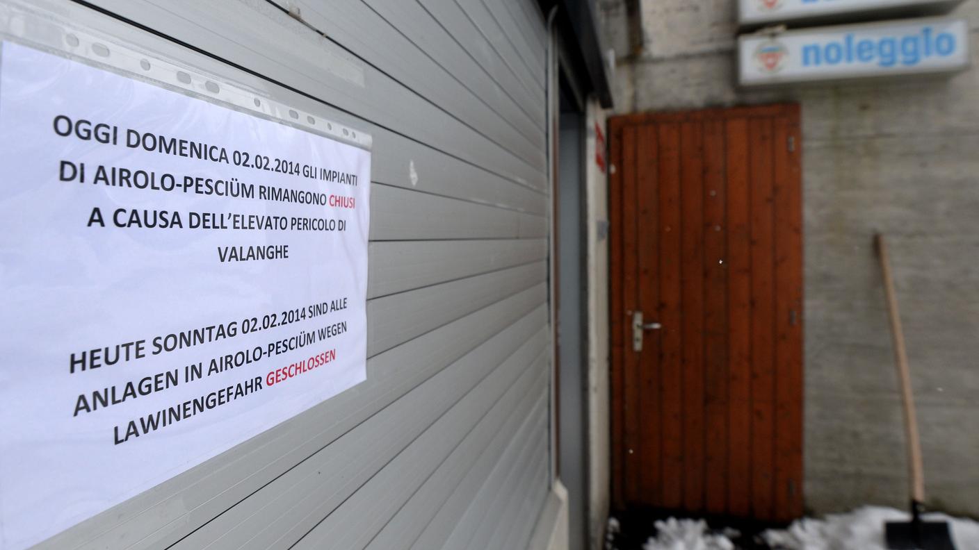 Impianti di risalita chiusi nel fine settimana in Ticino