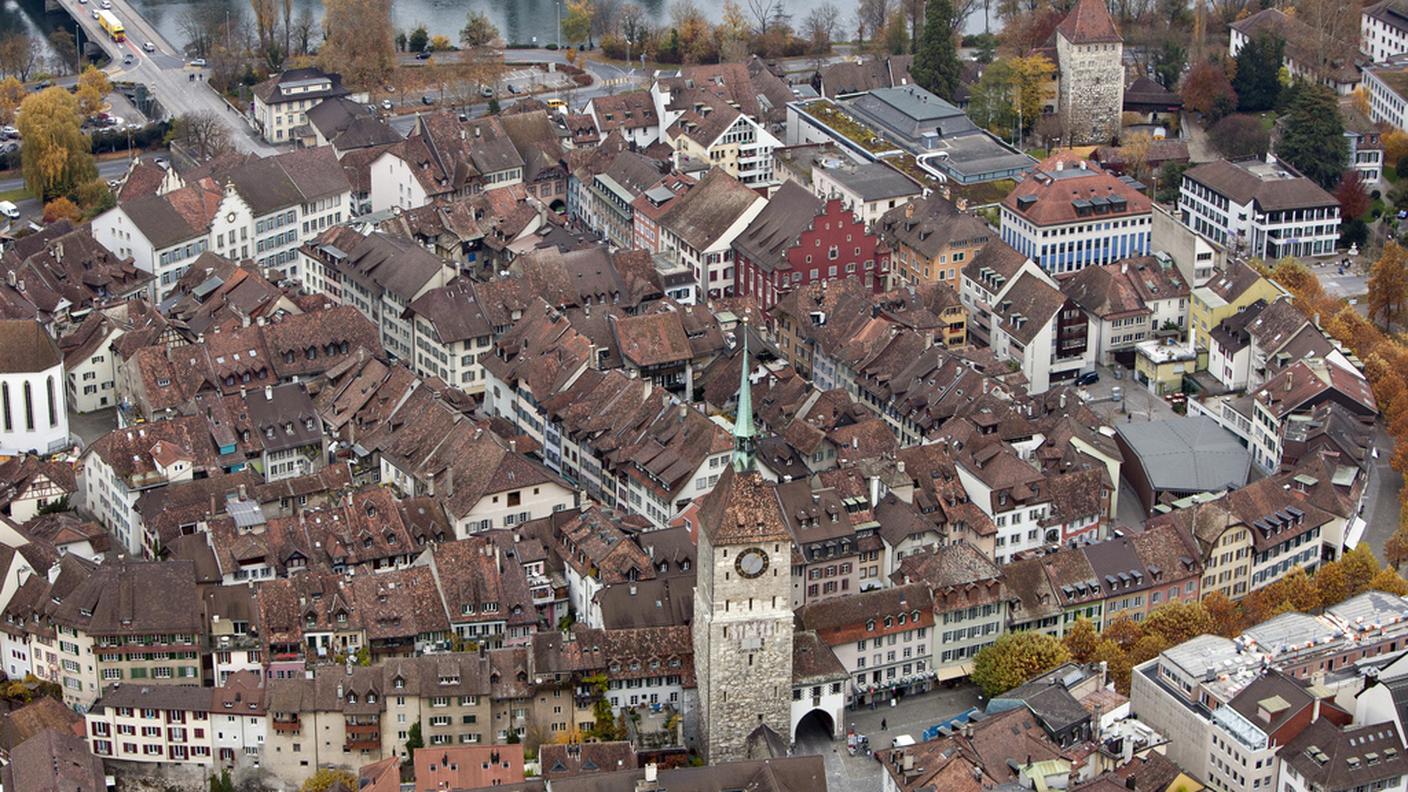 Una veduta di Aarau