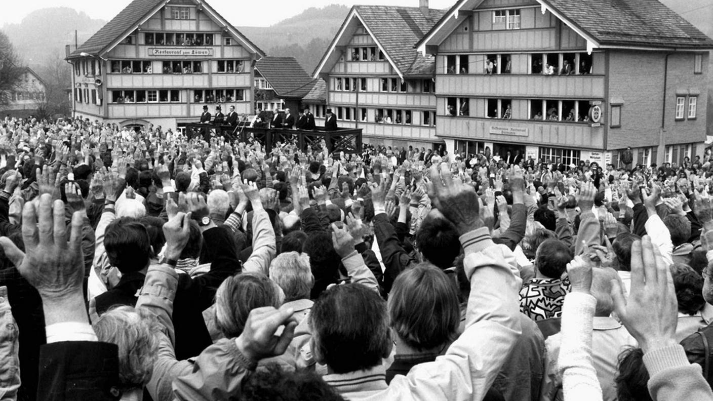 Una storica Landsgemeinde