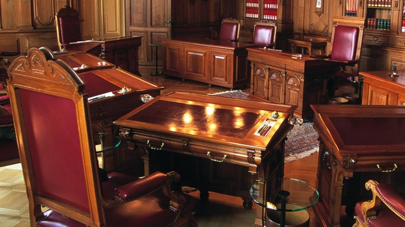 La sala di riunione del Governo federale