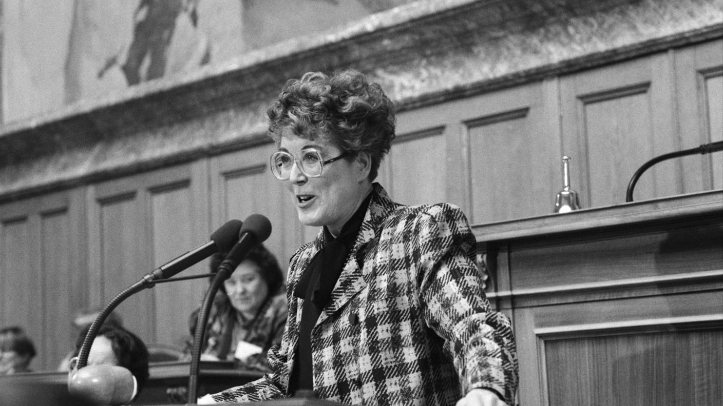 L'intervento di Lilian Uchtenhagen
