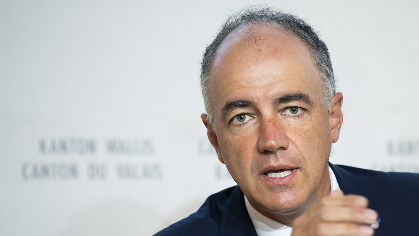 Il consigliere di Stato vallesano Christophe Darbellay