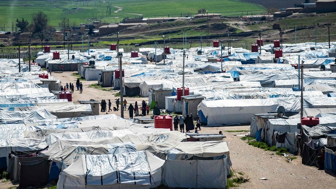 Il campo profughi di Roj è situato nel nord-est della Siria
