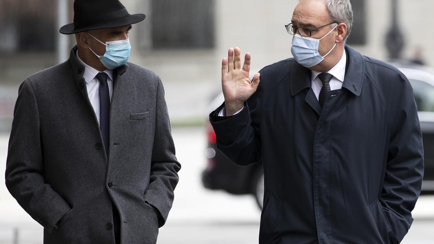 Alain Berset e Guy Parmelin