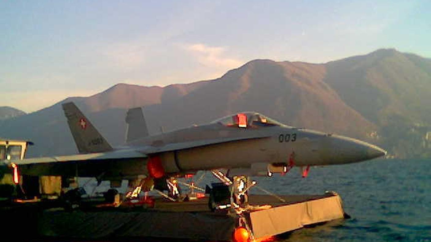 L' FA18 a Lugano