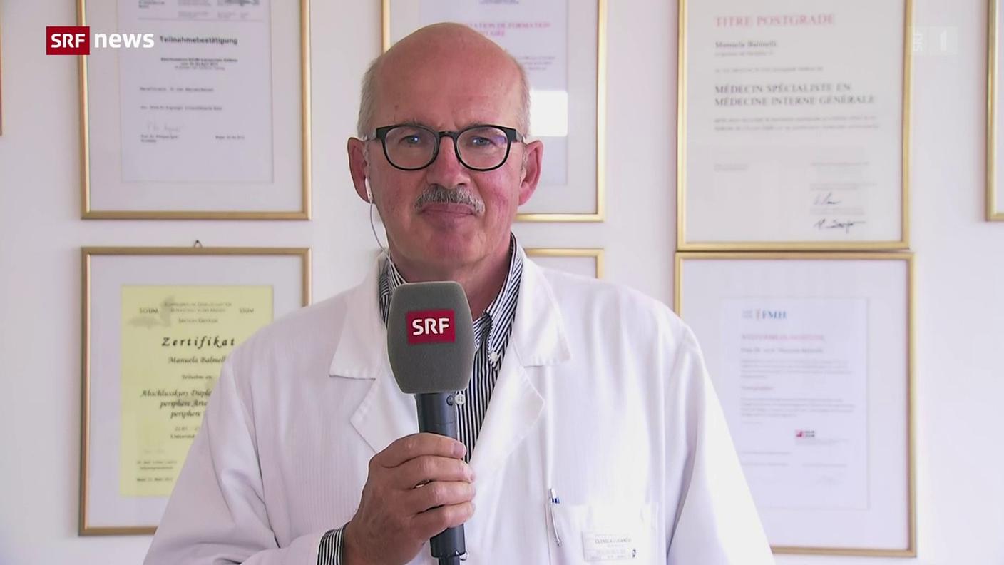 Il direttore dell'Epatocentro Ticino Andreas Cerny