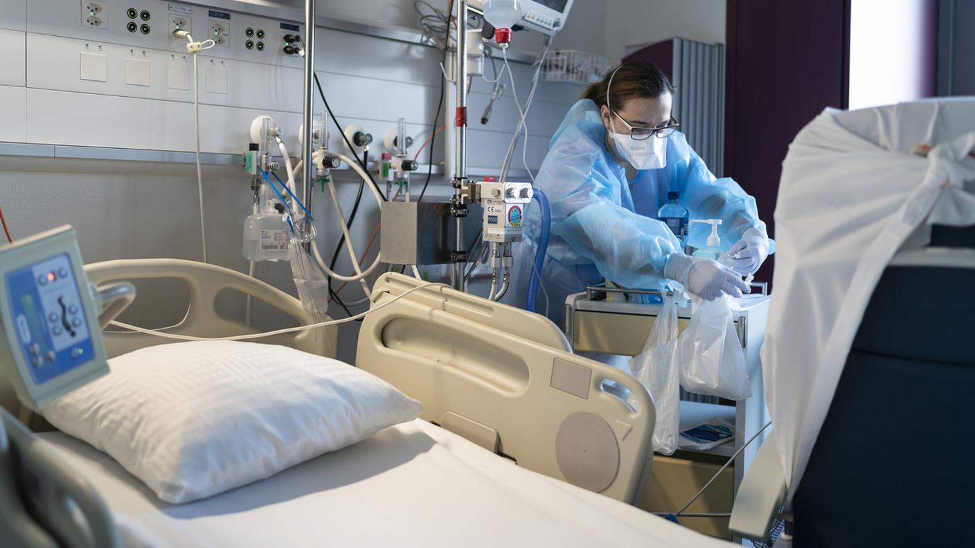 Sono 1'571 le persone ricoverate negli ospedali svizzeri a causa del Covid-19