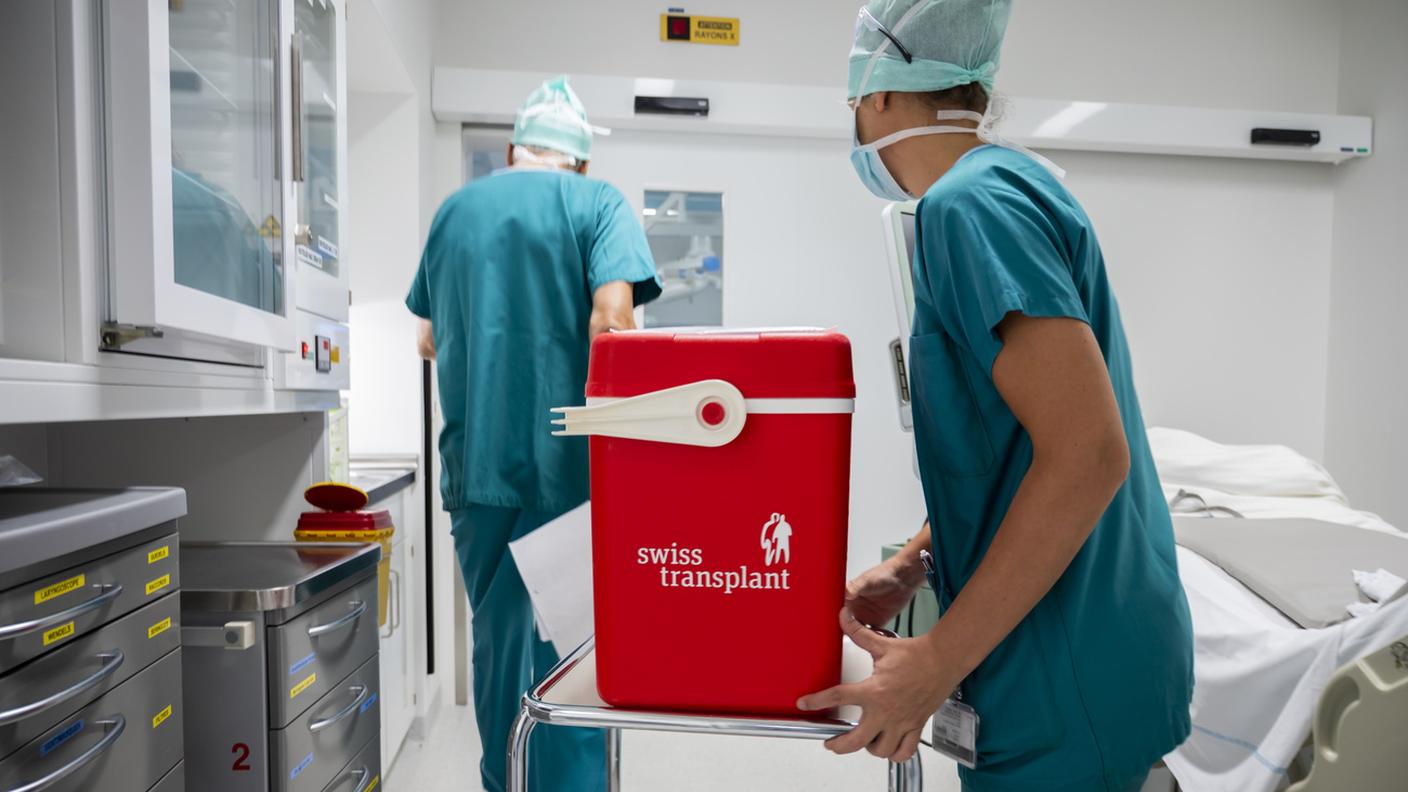 Secondo i dati forniti, nel 2021 ben 1'434 persone erano in attesa di un organo
