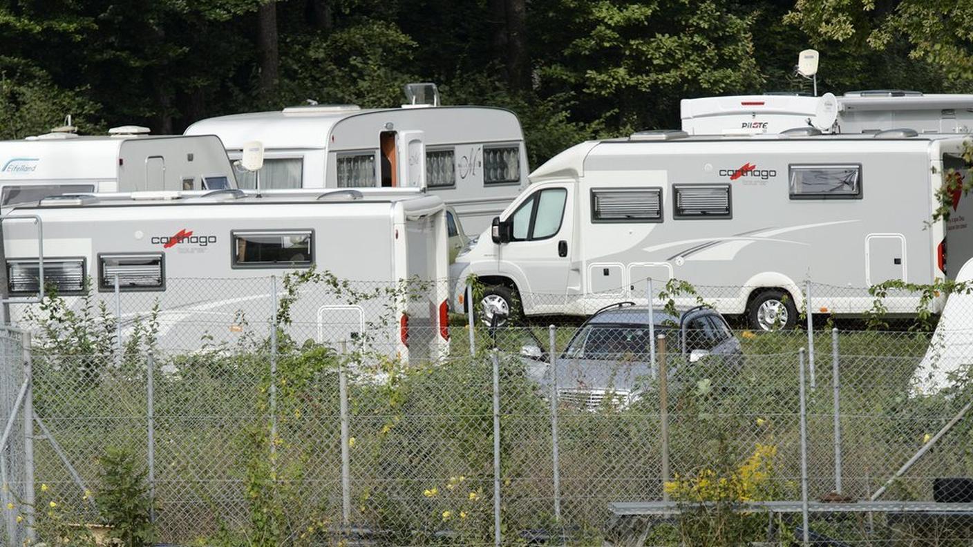 La comunità nomade svizzera ha voluto sollevare la questione delle aree disponibili che sono scarse
