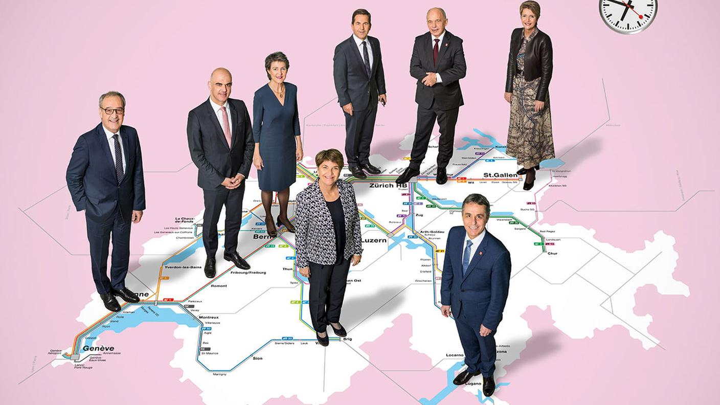 Vacanze di lavoro per parecchi consiglieri federali