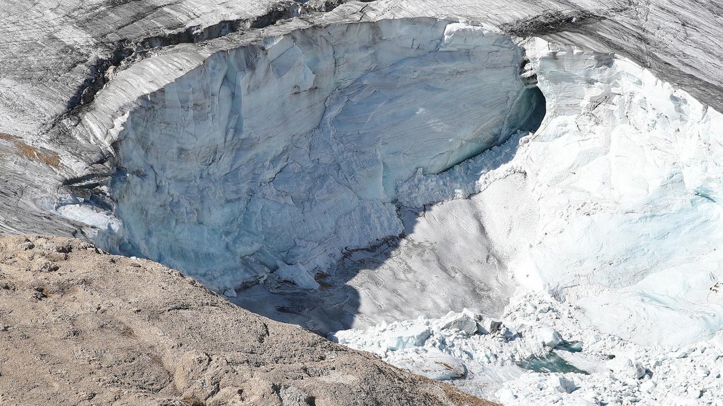 La Marmolada dopo la tragedia