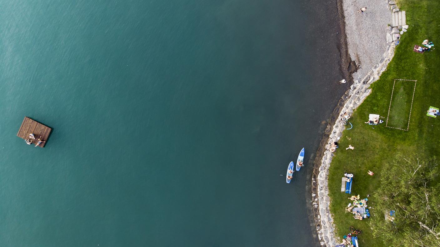 Il Walensee, per esempio, è tornato a livelli quasi normali 