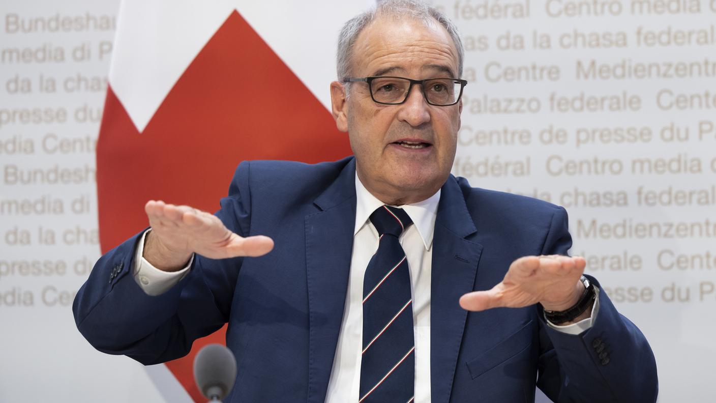 Il ministro dell'Economia Guy Parmelin