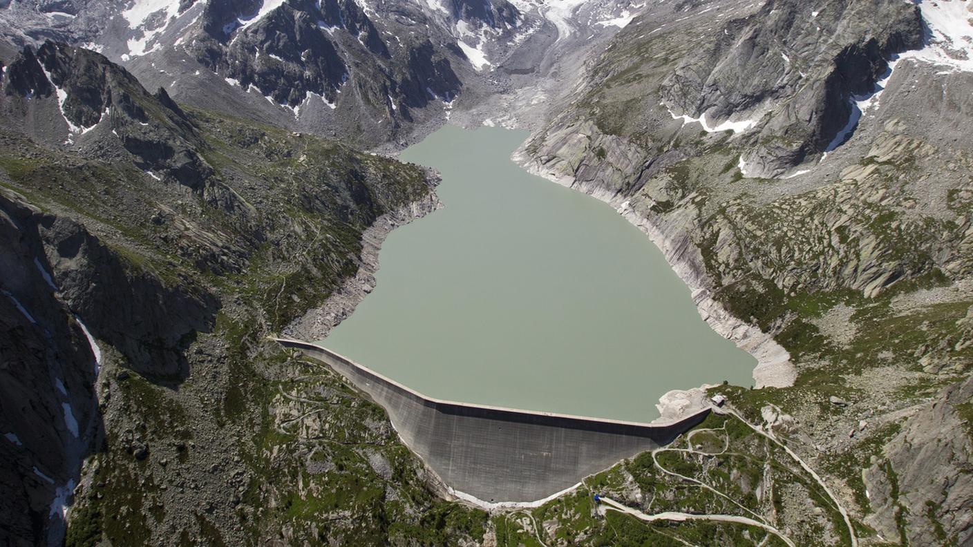 Il lago dell'Albigna, in Bregaglia