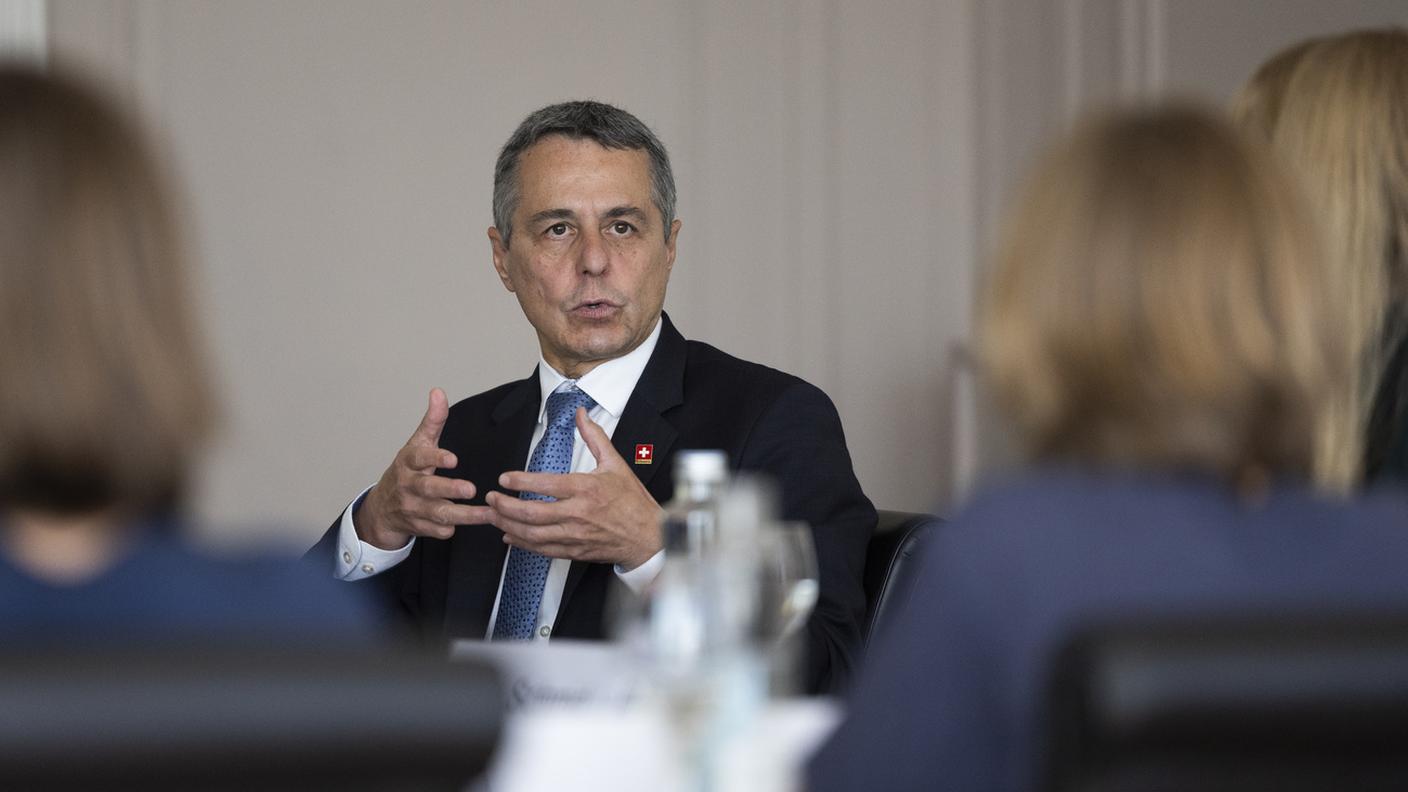 Il consigliere federale e presidente della Confederazione Ignazio Cassis