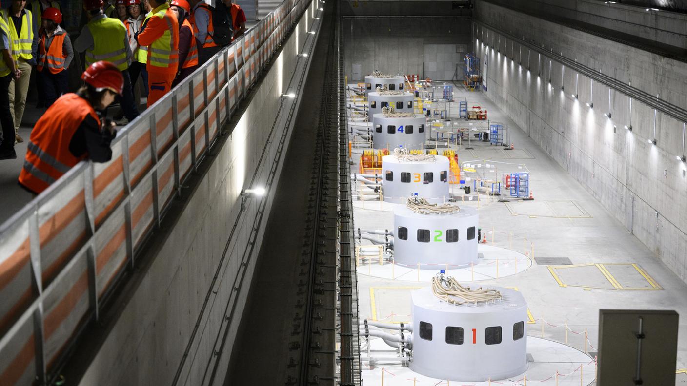 L'interno della centrale