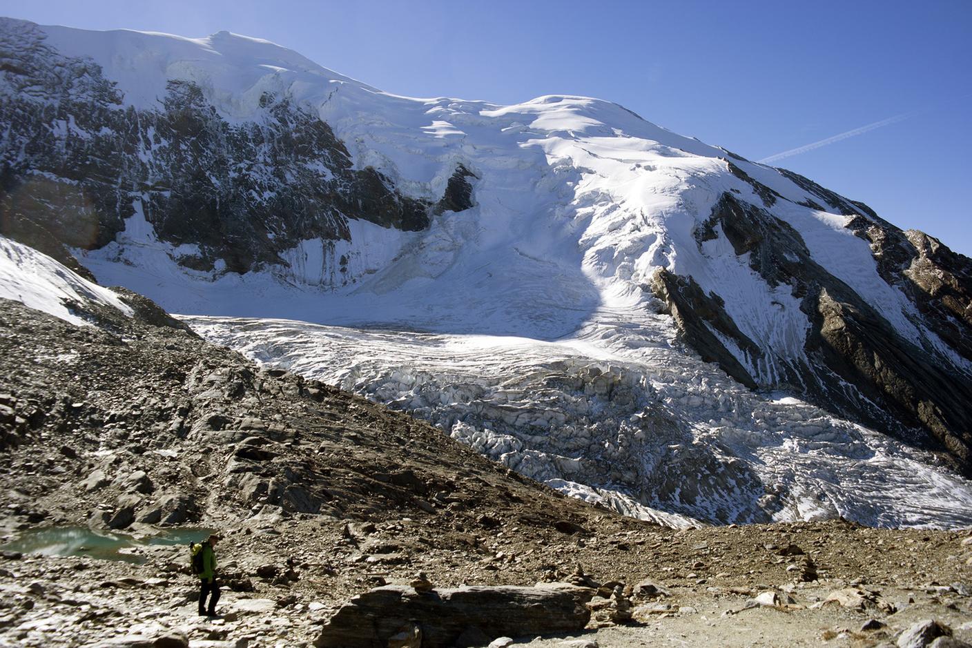 Il ghiacciaio del Trift, nel Canton Berna