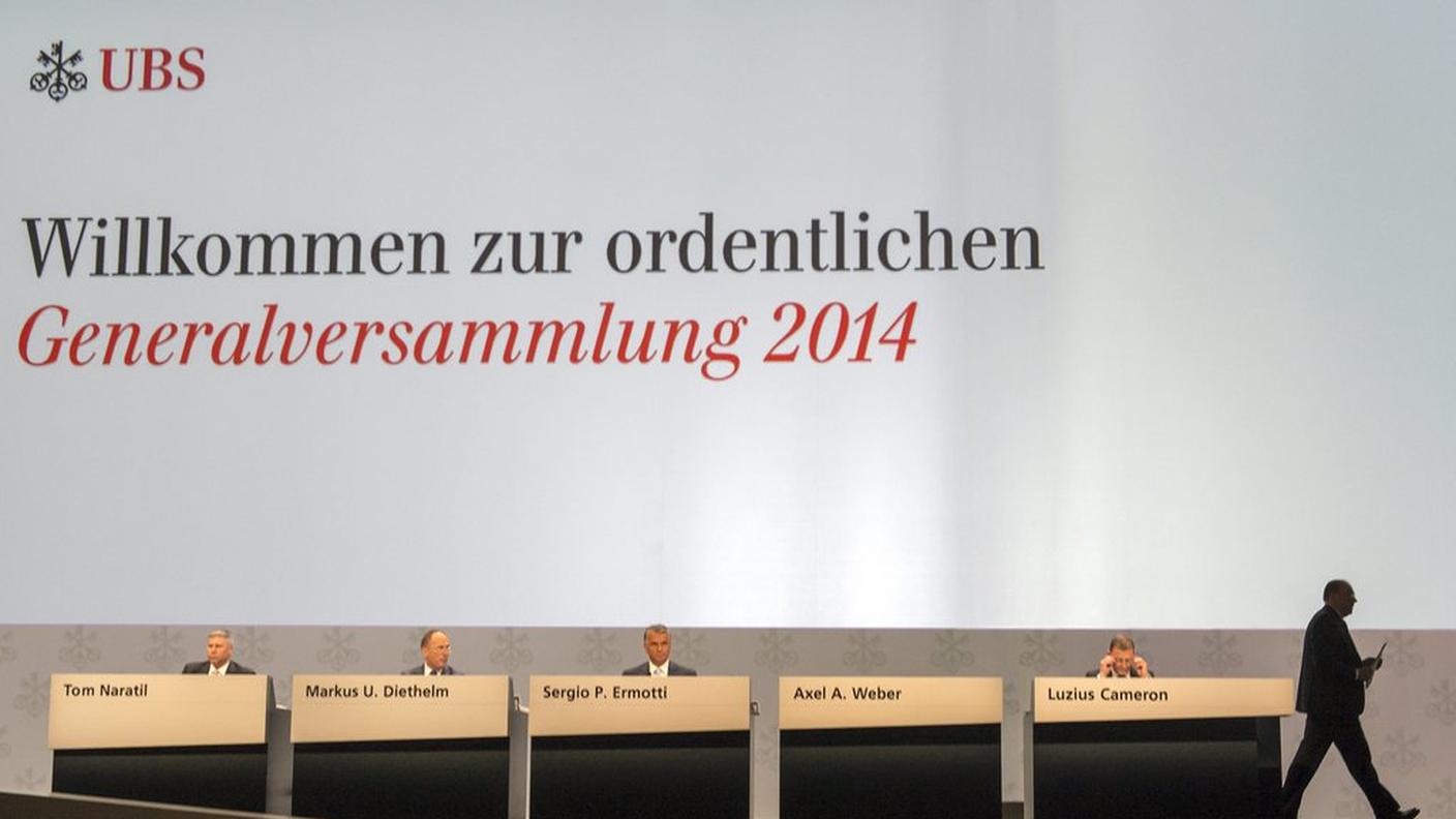 Il Ceo A. Weber interviene all'annuale assemblea UBS