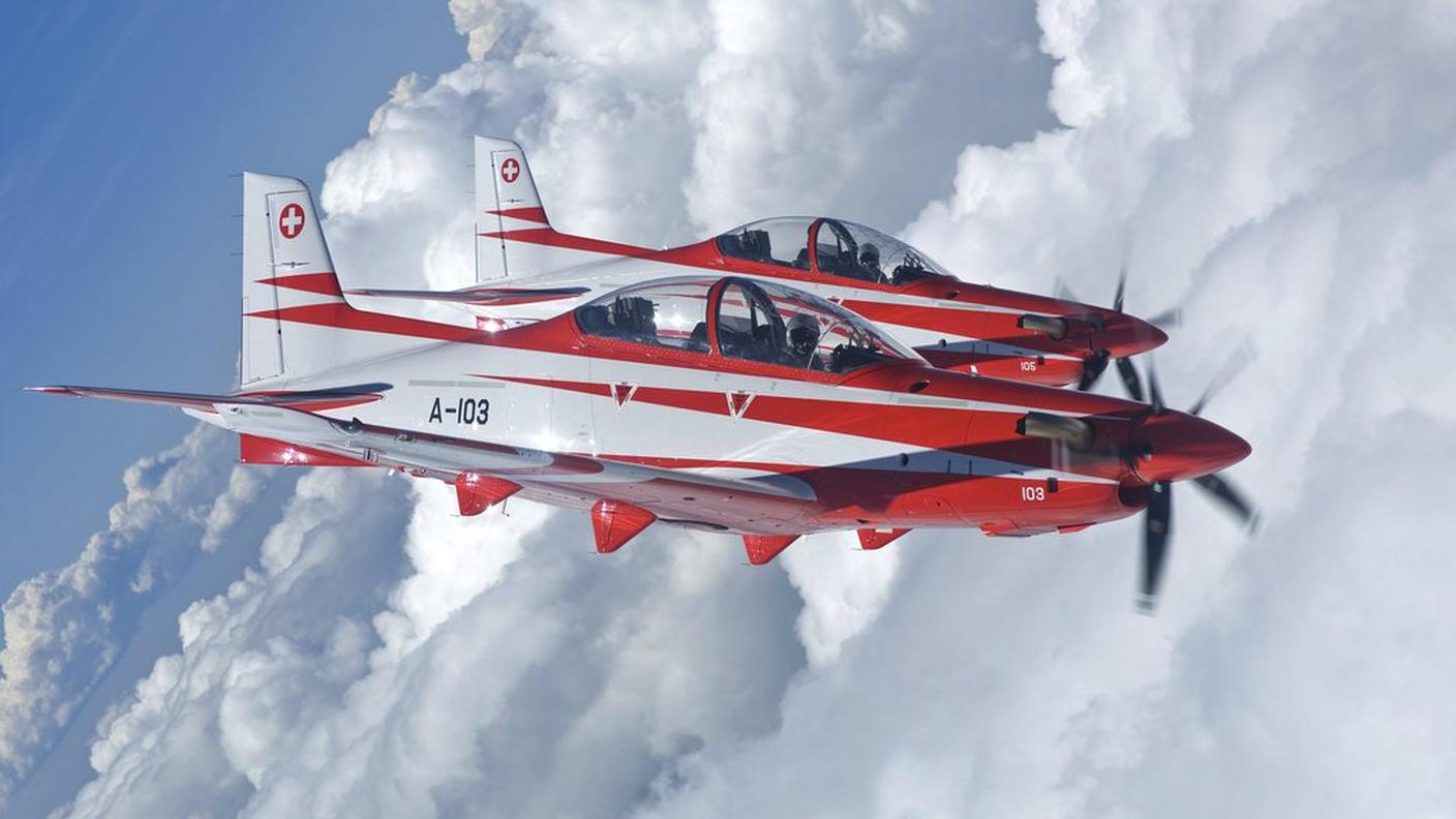 Gli aerei d'addestramento PC-21