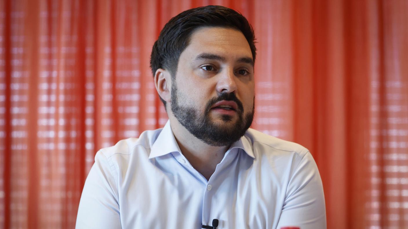 Il co-presidente PS Cédric Wermuth