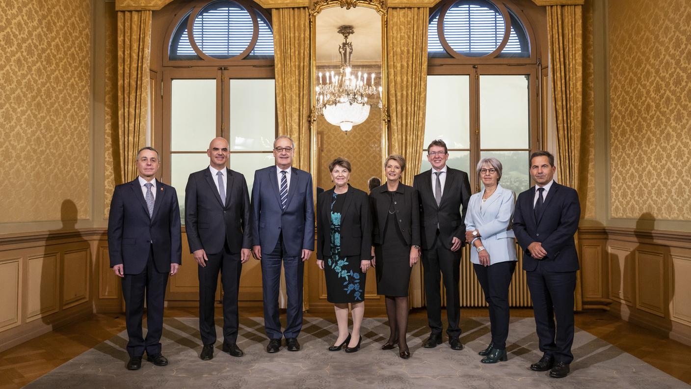 La foto di Governo nella nuova composizione che avrà dal 1° gennaio