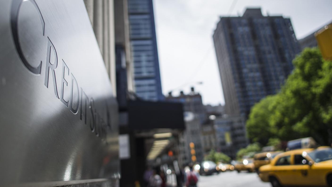 L'esterno di una delle sedi di Credit Suisse a New York