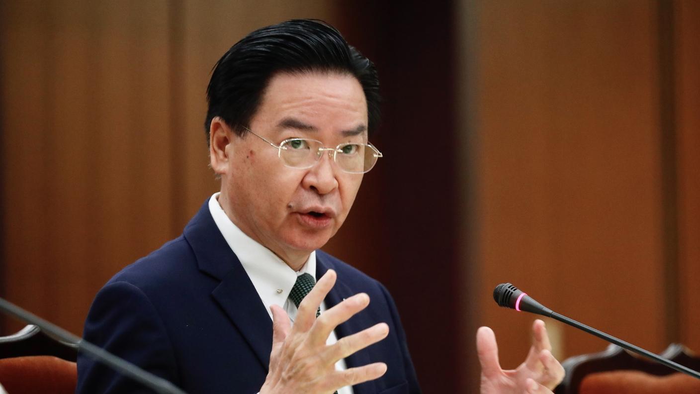 Il ministro degli Esteri taiwanese Joseph Wu