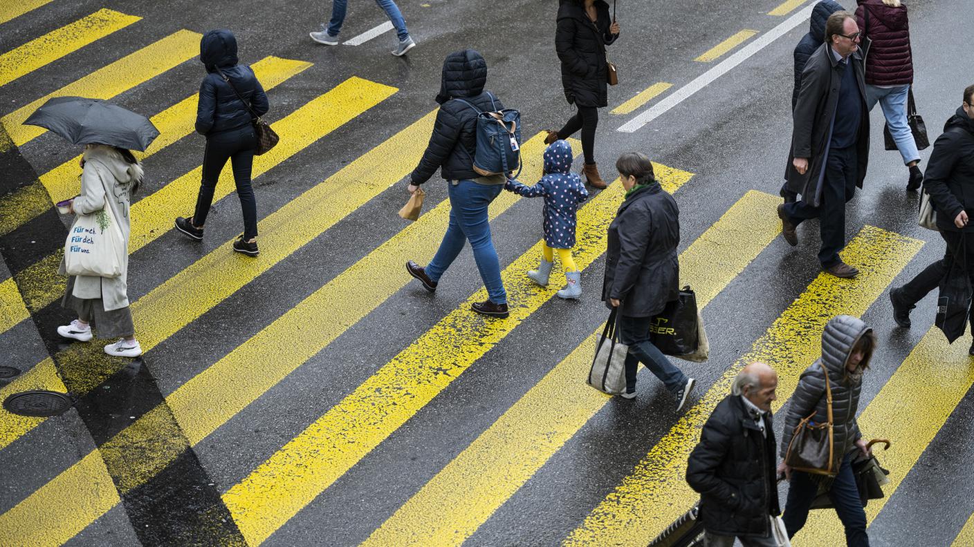 Sempre più persone in Svizzera