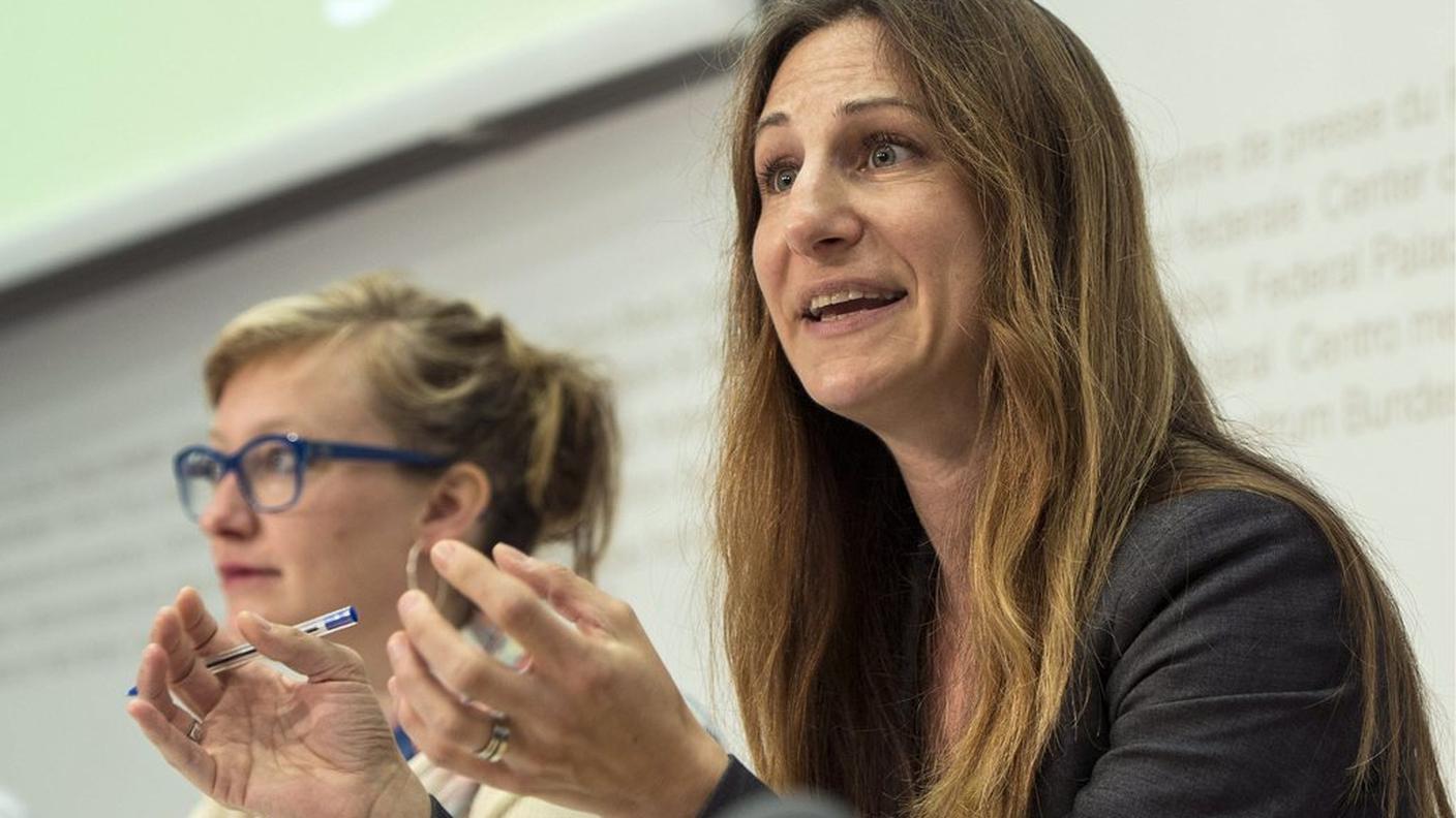 La consigliera nazionale e copresidente dei Verdi, Adèle Thorens
