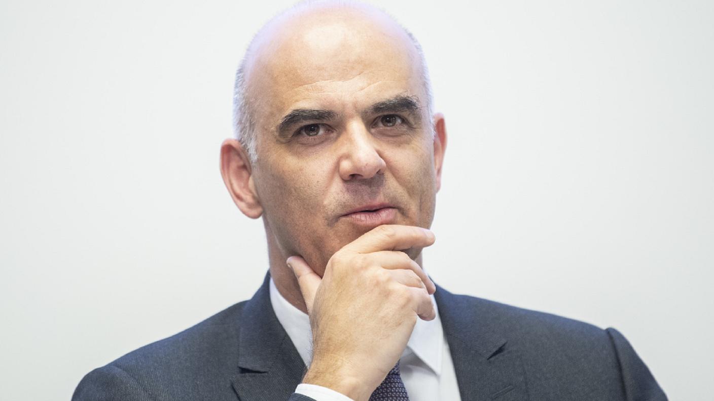 Il consigliere federale del PS Alain Berset è presidente della Confederazione