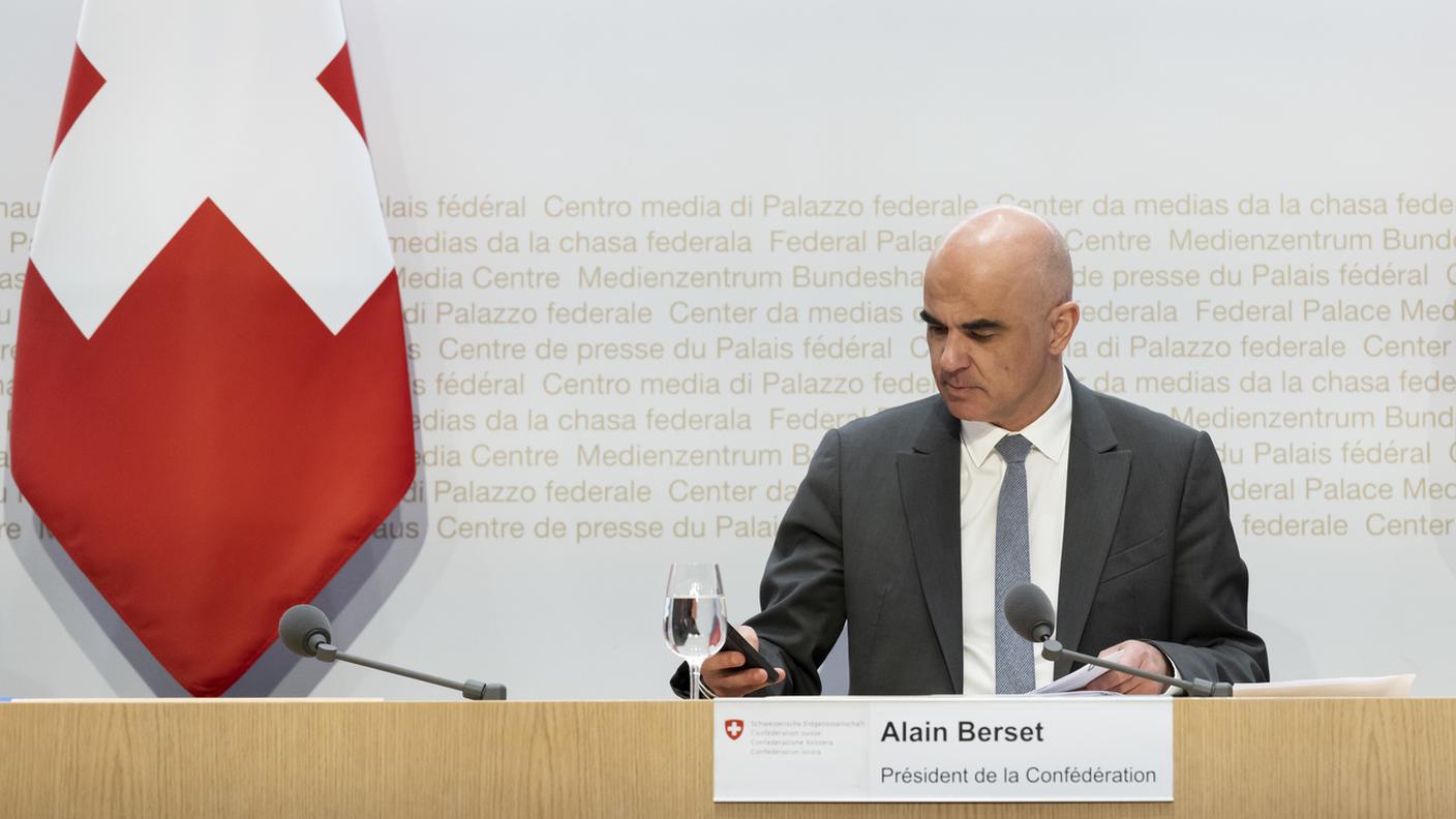 Alain Berset è presidente della Confederazione nel 2023.