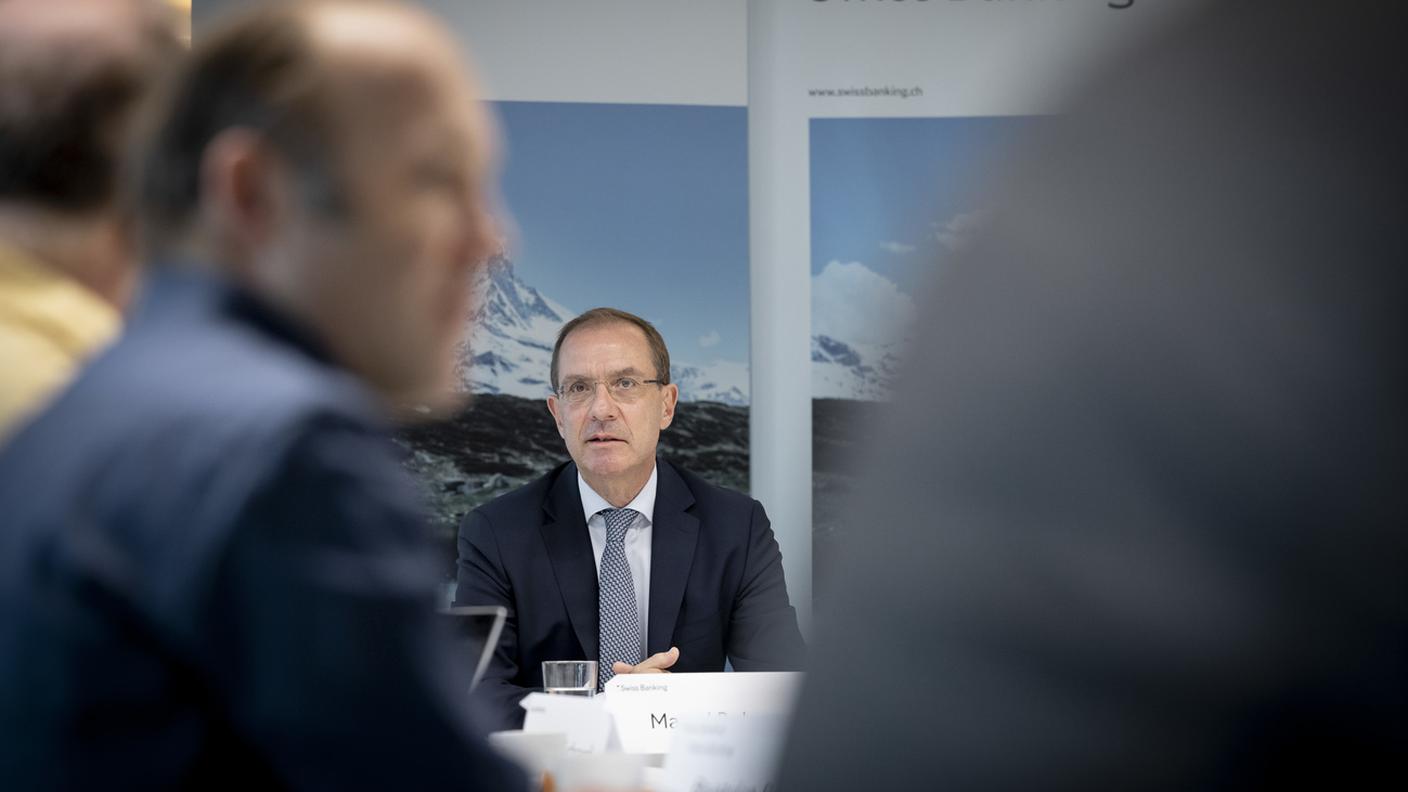 Il presidente di Swiss Banking Marcel Rohner 
