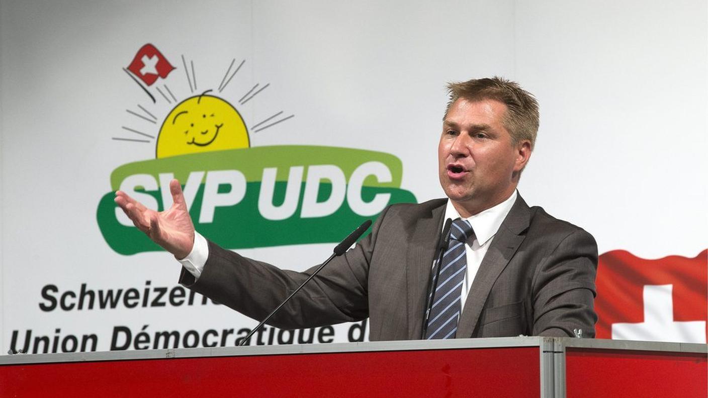 Toni Brunner ha criticato la politica europea del Governo