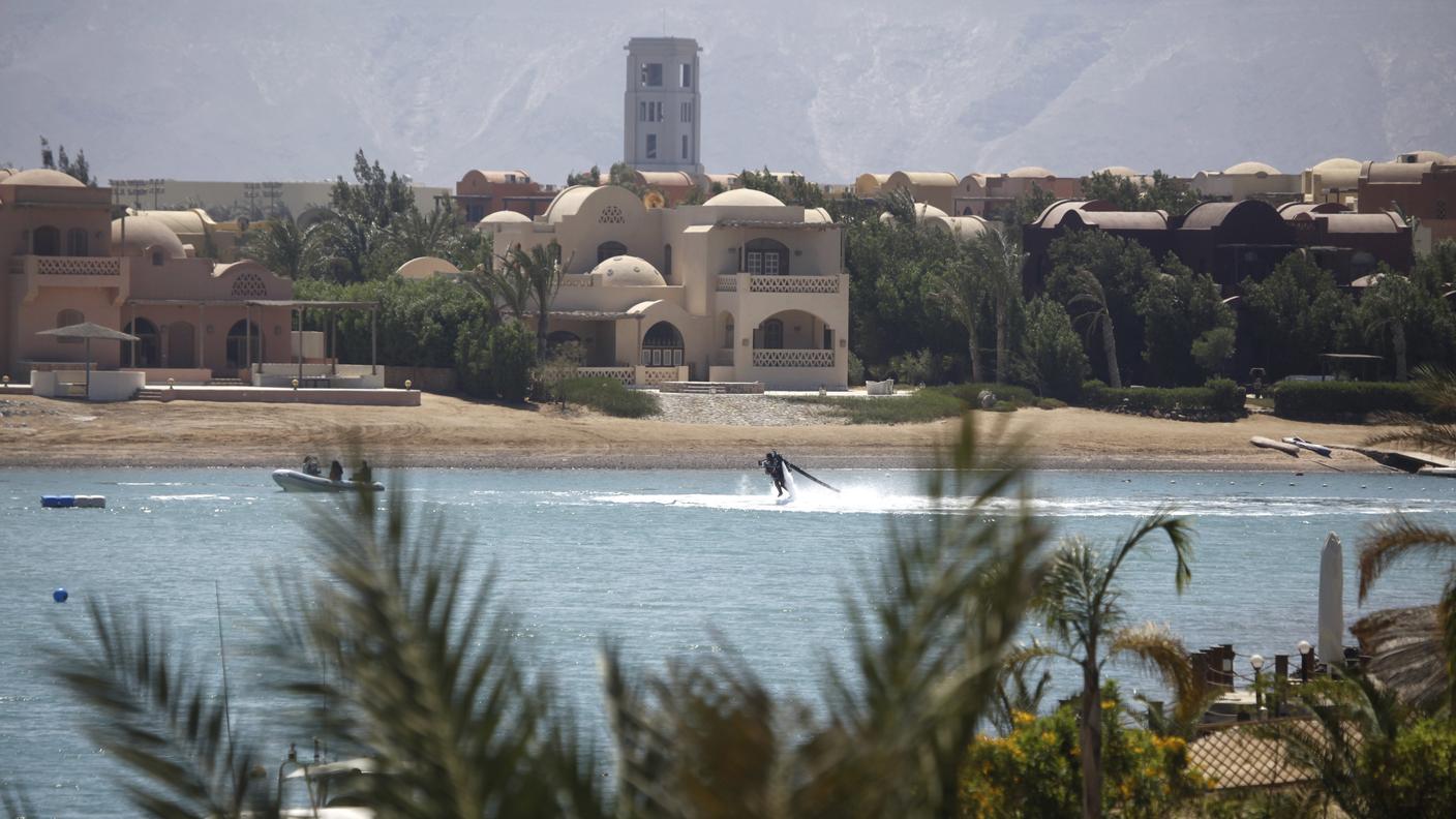 Un'immagine della località balneare egiziana di Hurghada